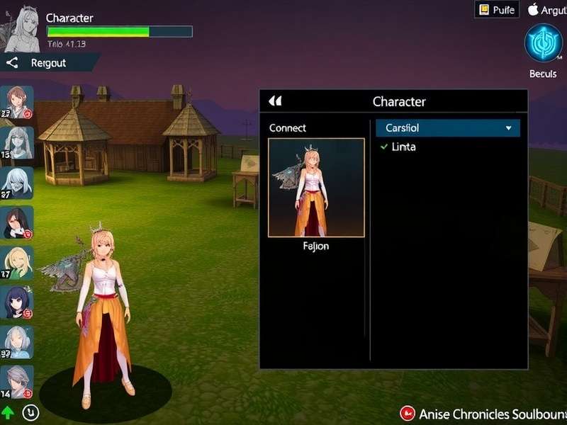 Anise Chronicles Soulbound Gameplay Screenshot